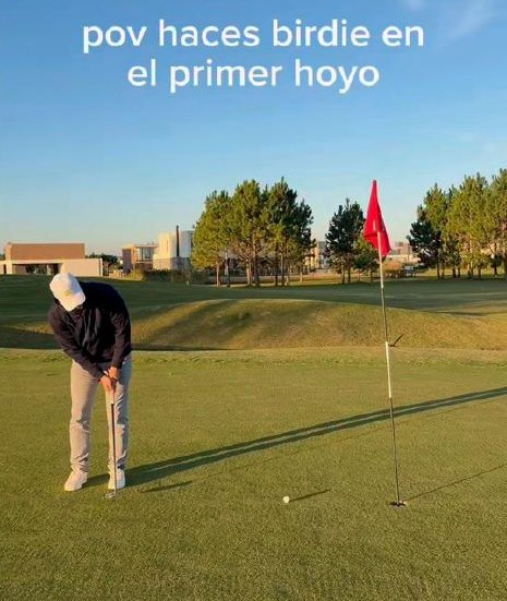 Reel de Ready Golf Shop: birdie en el primer hoyo